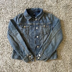 GAP - Kids Icon Blue Denim Jacket with Stretch